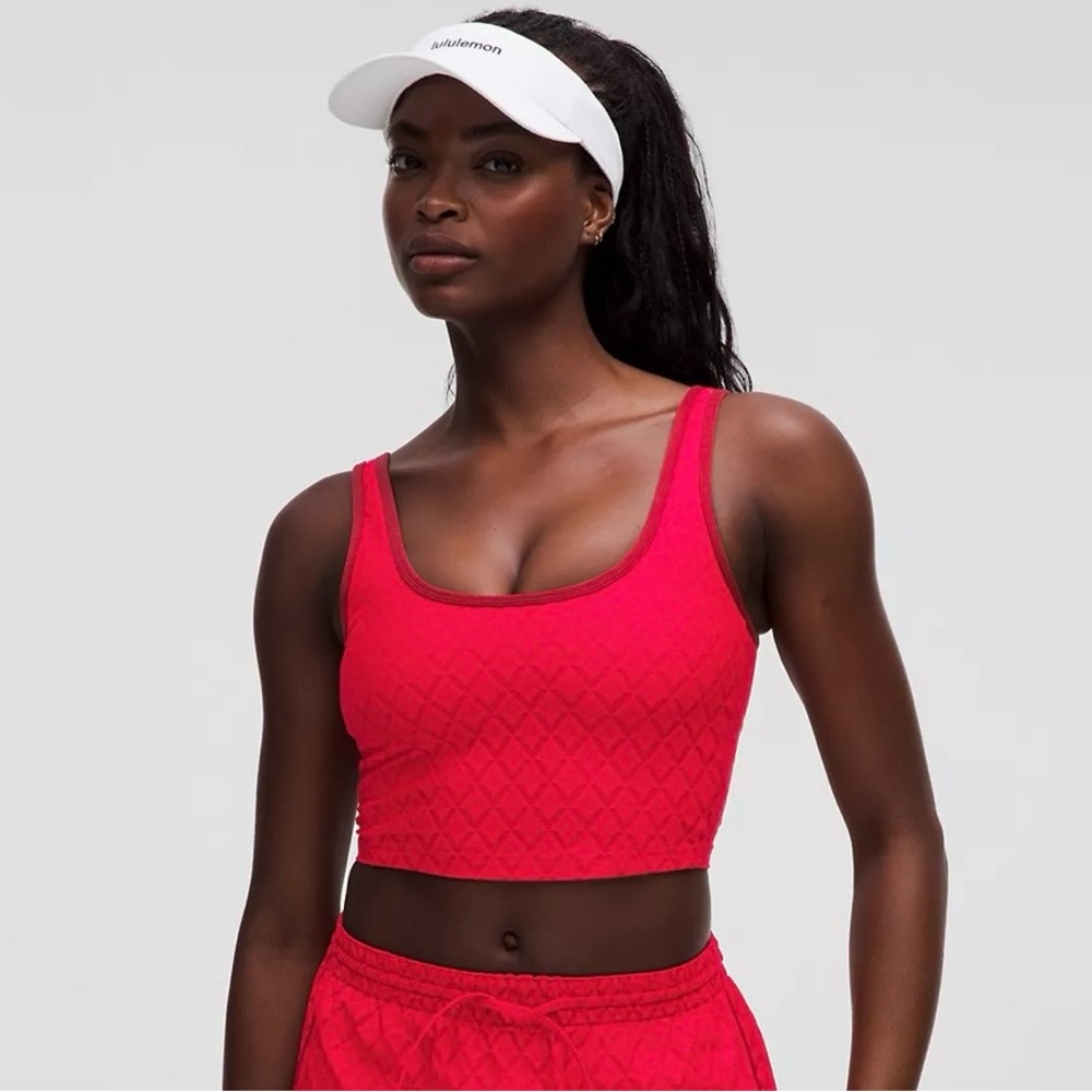 Lululemon Textured Mesh Tennis Tank
